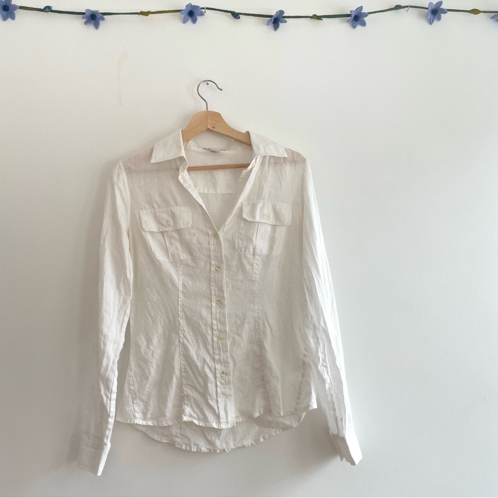 Banana Republic 100% Linen Shirt